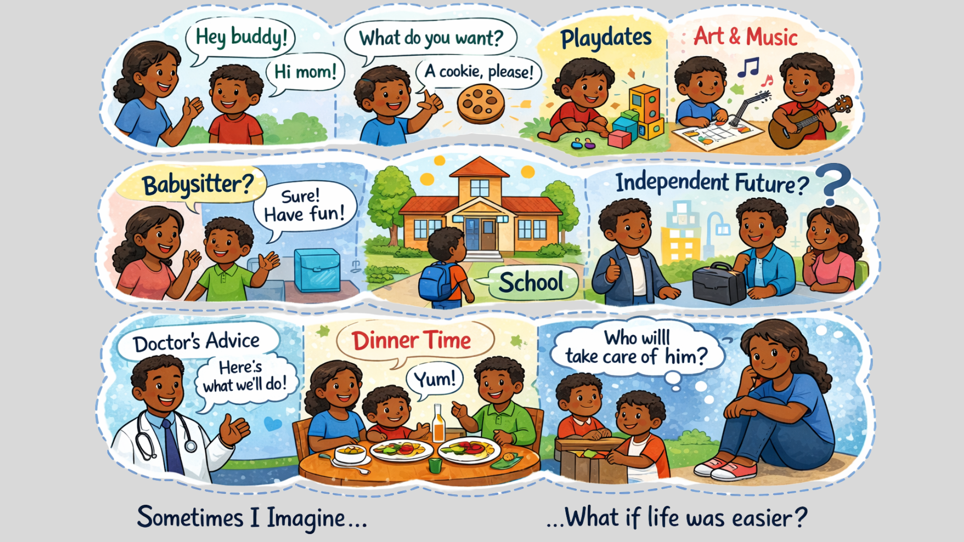 Life on the Spectrum: Sometimes I Imagine